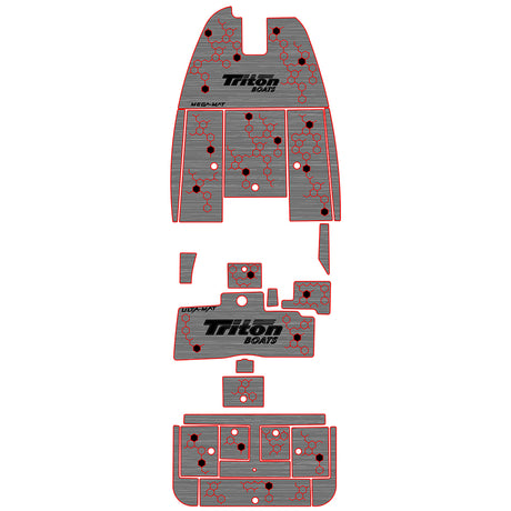 Ulta-Mat by Hennessey Outdoors - 2017 TRITON 21 TRX ELITE MAT KITS