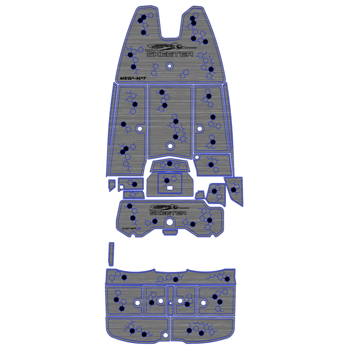 Ulta-Mat by Hennessey Outdoors - 2023 SKEETER FXR21 full boat