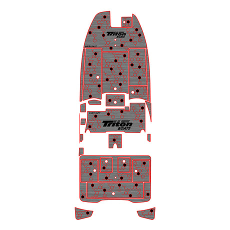 Ulta-Mat by Hennessey Outdoors - 2024 TRITON 21XP FULL BOAT*