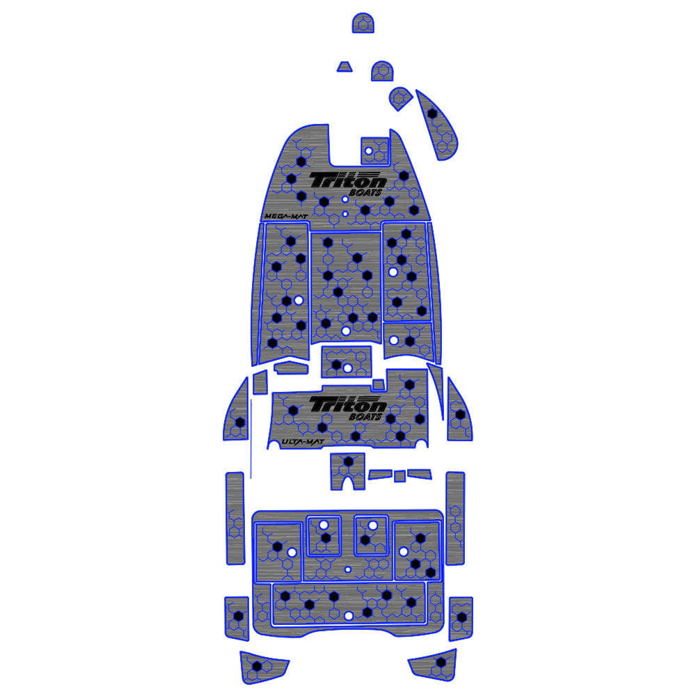 Ulta-Mat by Hennessey Outdoors - 2025 TRITON 21XP  PATRIOT MAT KIT