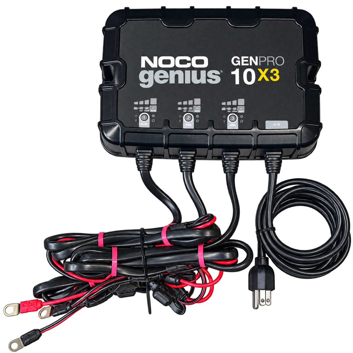 NOCO 3-BANK CHARGER 10X3