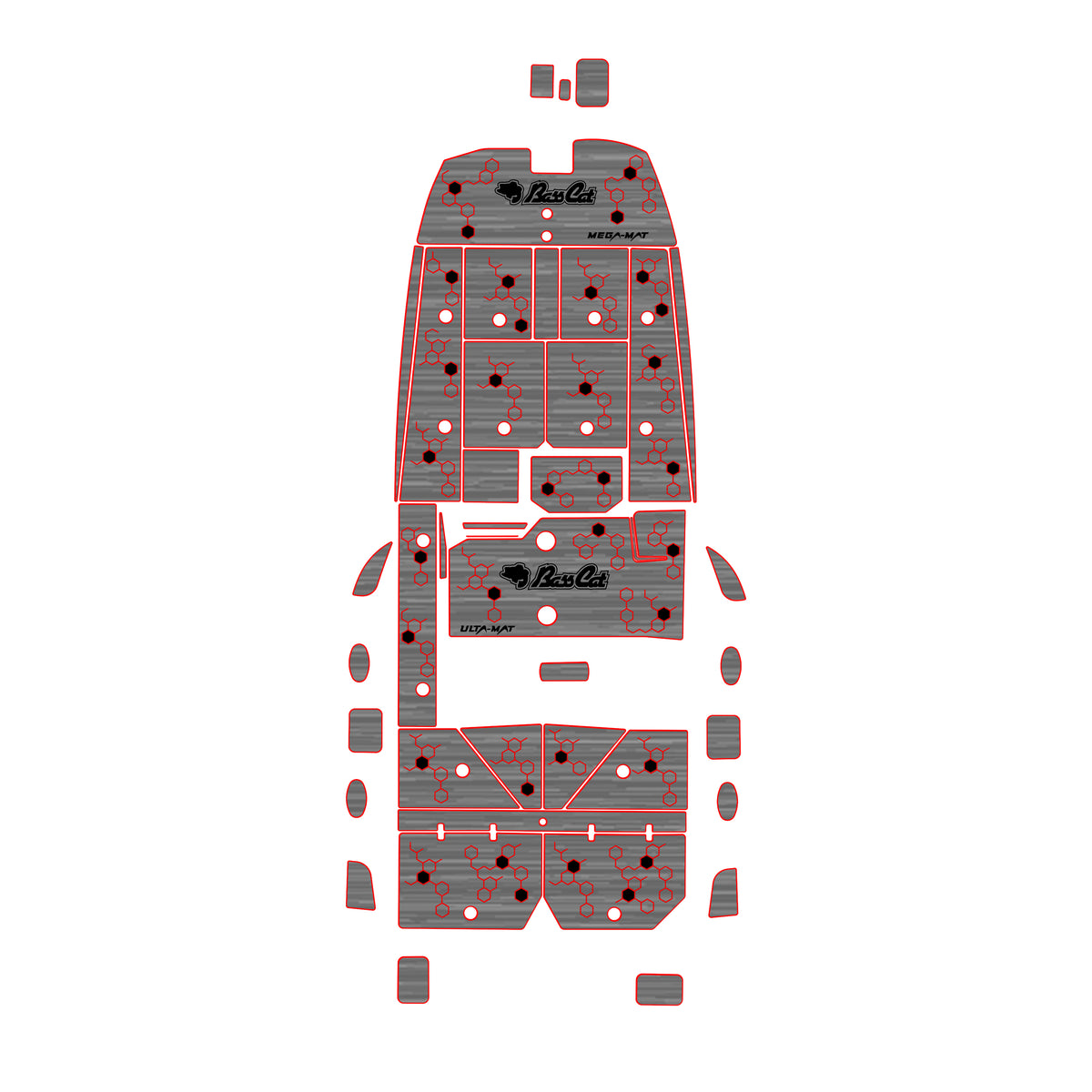 Ulta-Mat by Hennessey Outdoors - BASSCAR 2021 22 JAQUAR full boat