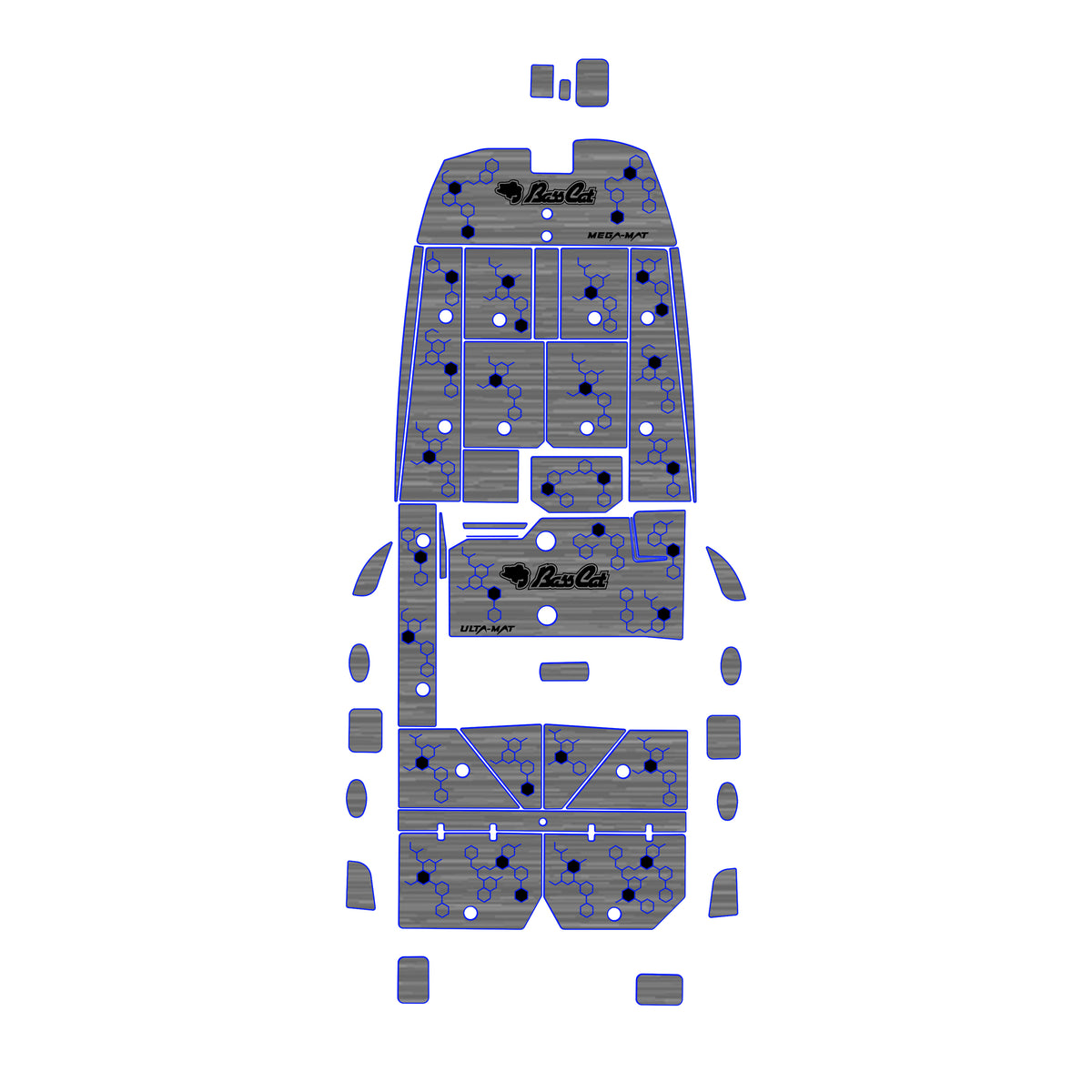 Ulta-Mat by Hennessey Outdoors - BASSCAR 2021 22 JAQUAR full boat