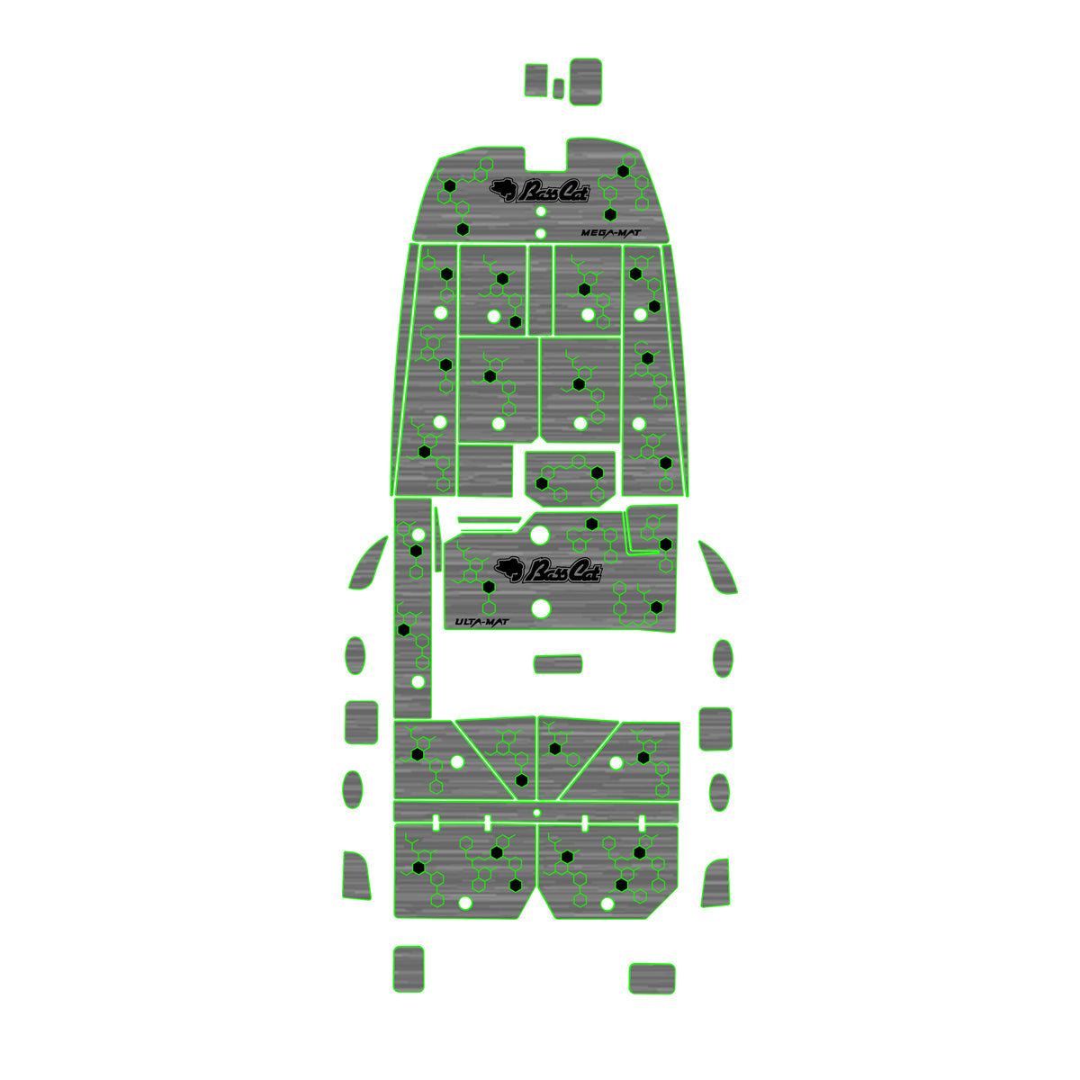 Ulta-Mat by Hennessey Outdoors - BASSCAR 2021 22 JAQUAR full boat
