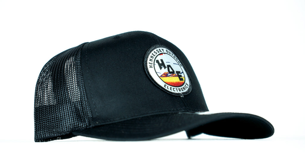H.O.E Sonar Hat - Solid Black