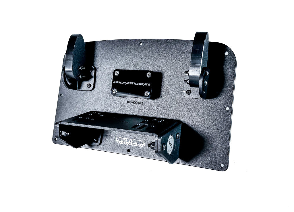 fish cat cougar accessories H.O.E. DUAL CONSOLE MOUNT SYSTEM