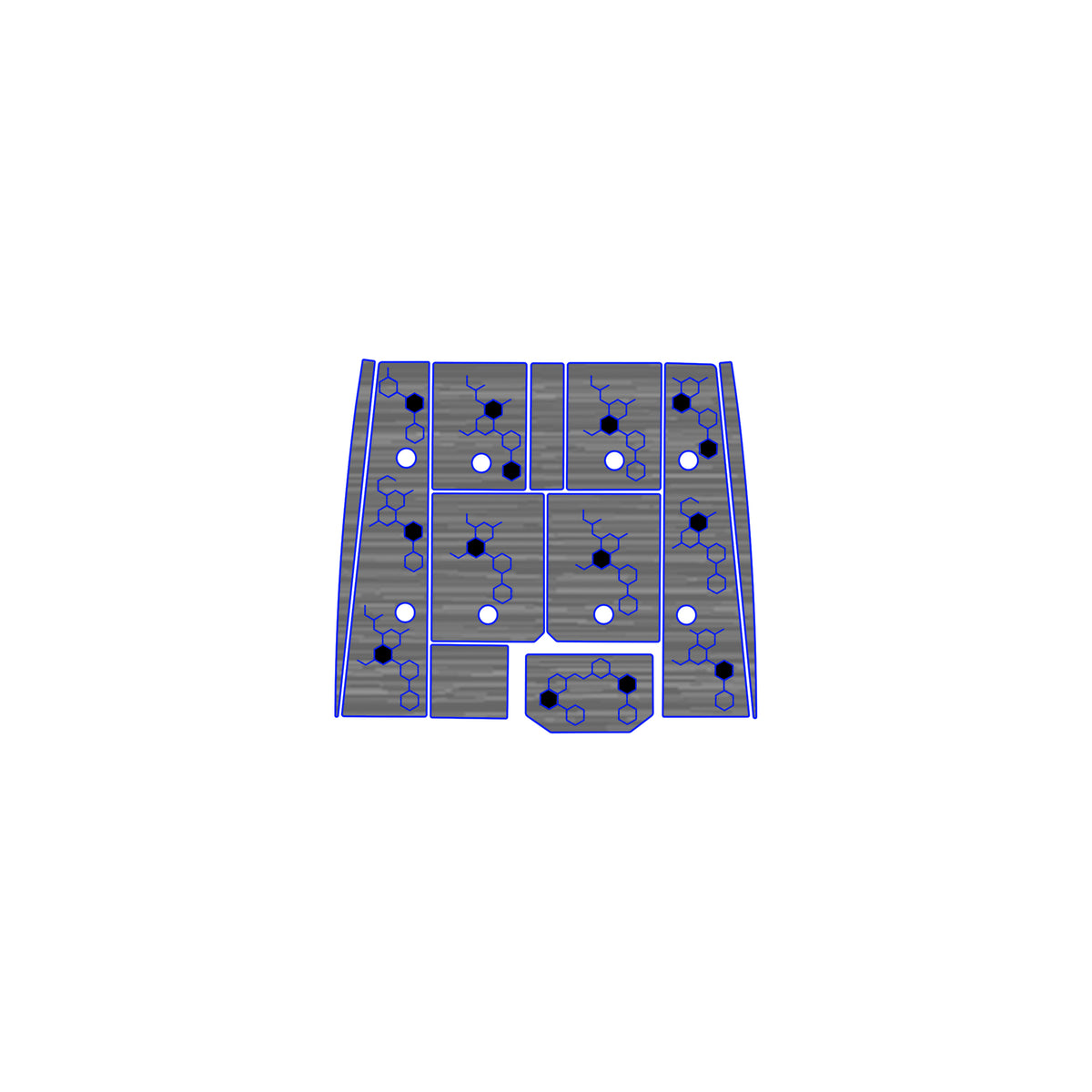 Ulta-Mat by Hennessey Outdoors - BASSCAR 2021 22 JAQUAR full boat