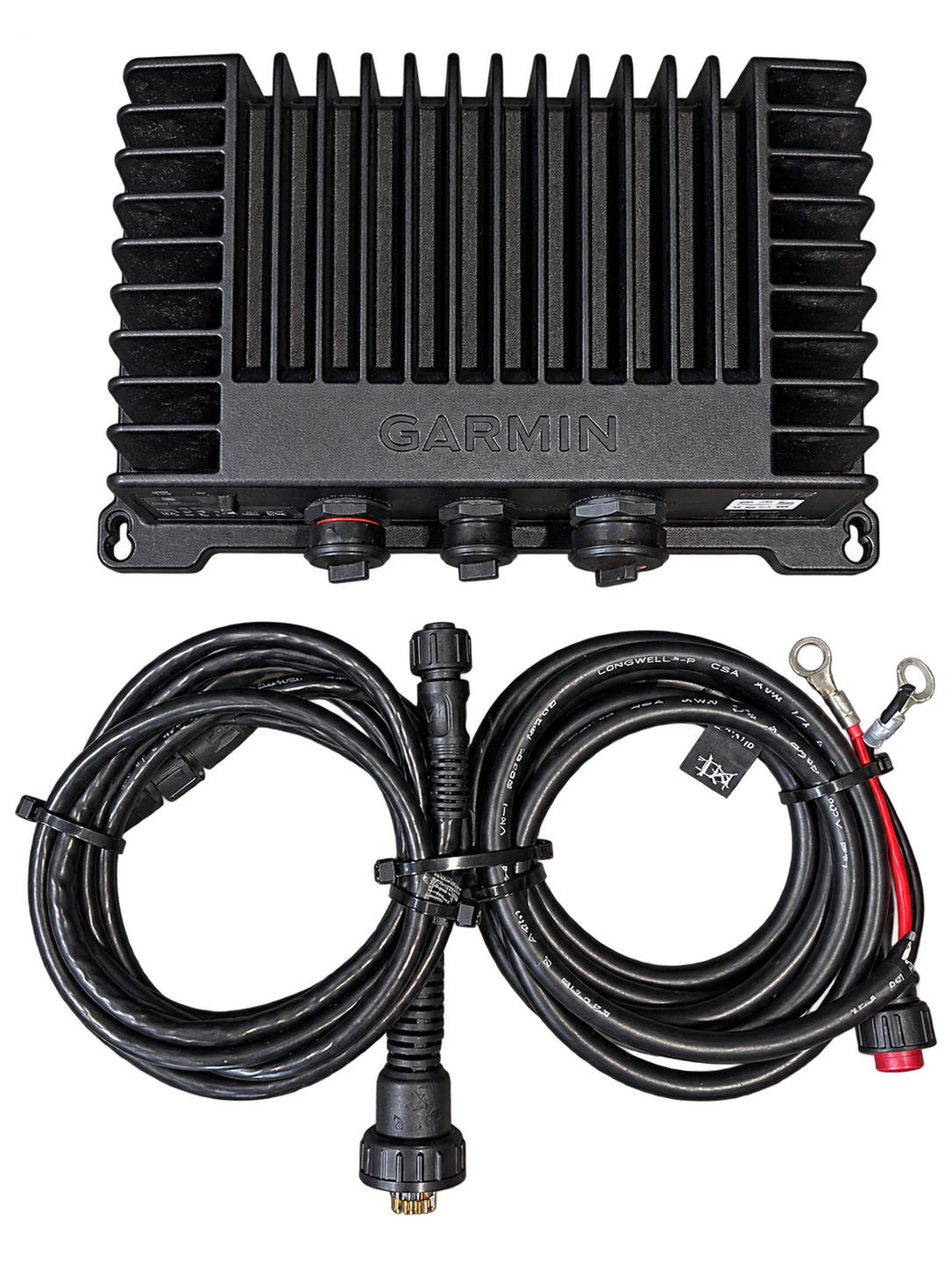 GARMIN GLS 10 BLACK BOX W/ POWER WIRE AND ETHERNET CABLES