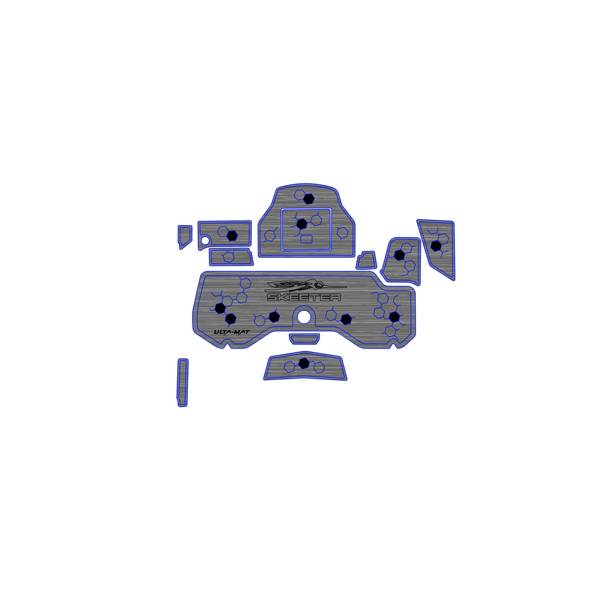 Ulta-Mat by Hennessey Outdoors - SKEETER 2022 FXR20 BELT LINE DNA full boat