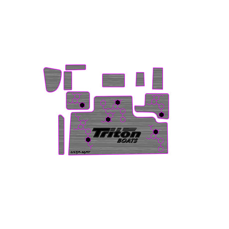 Ulta-Mat by Hennessey Outdoors - 2005 Triton TR186 Full Boat