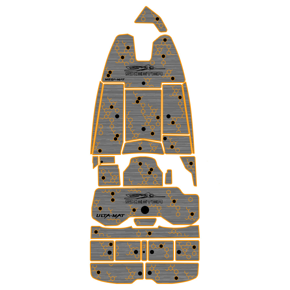 Ulta-Mat by Hennessey Outdoors - 2024 SKEETER ZXR20 MAT KITS