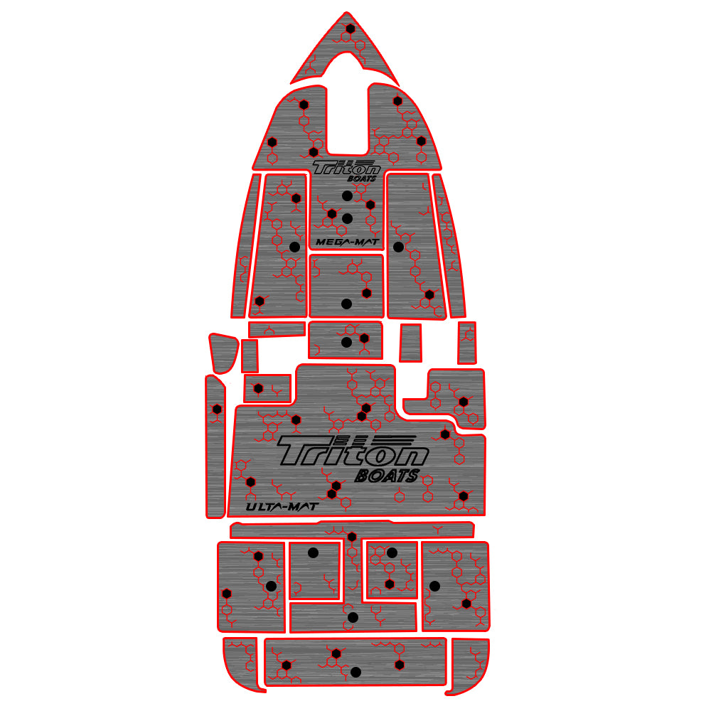 Ulta-Mat by Hennessey Outdoors - 2005 Trtion TR186 Full Boat