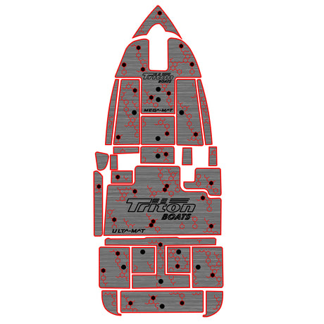 Ulta-Mat by Hennessey Outdoors - 2005 Trtion TR186 Full Boat