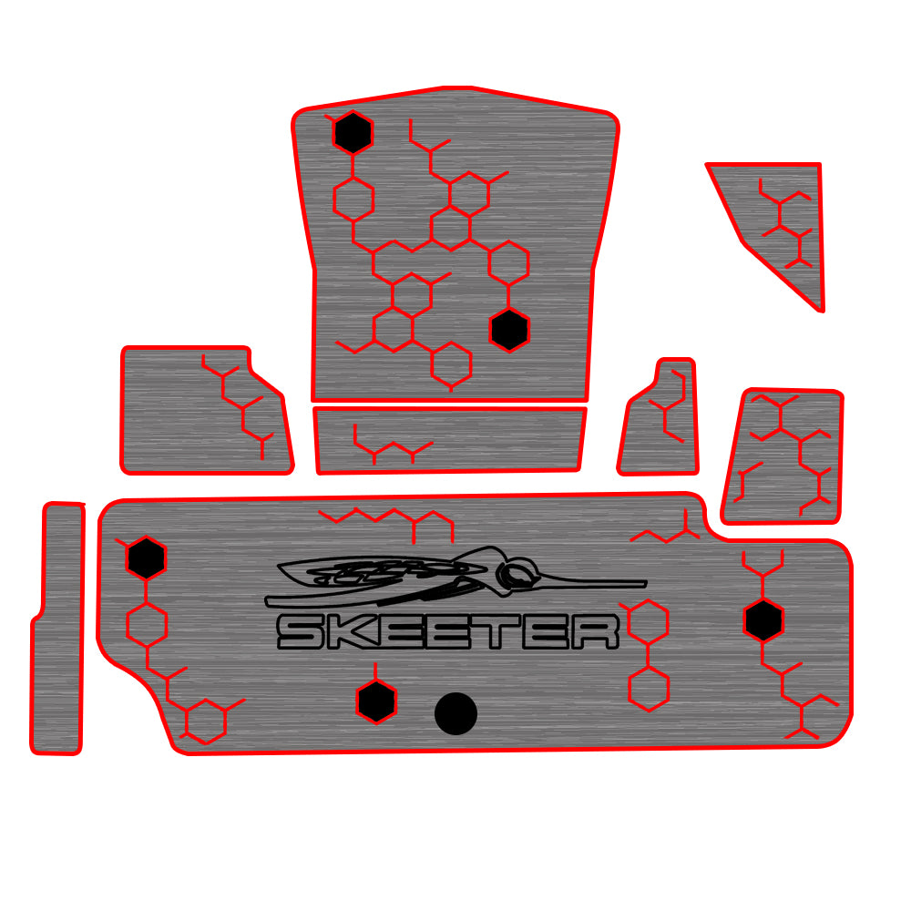 Ulta-Mat Cockpit Kit by Hennessey Outdoors: 2017-2022 Skeeter