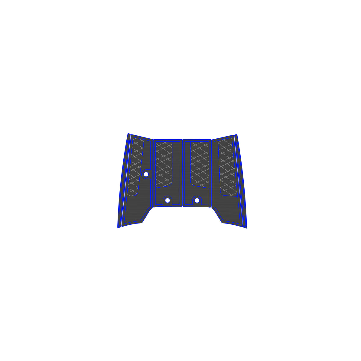Ulta-Mat by Hennessey Outdoors - NITRO 2023 Z21XL BELT LINE GHOST full boat