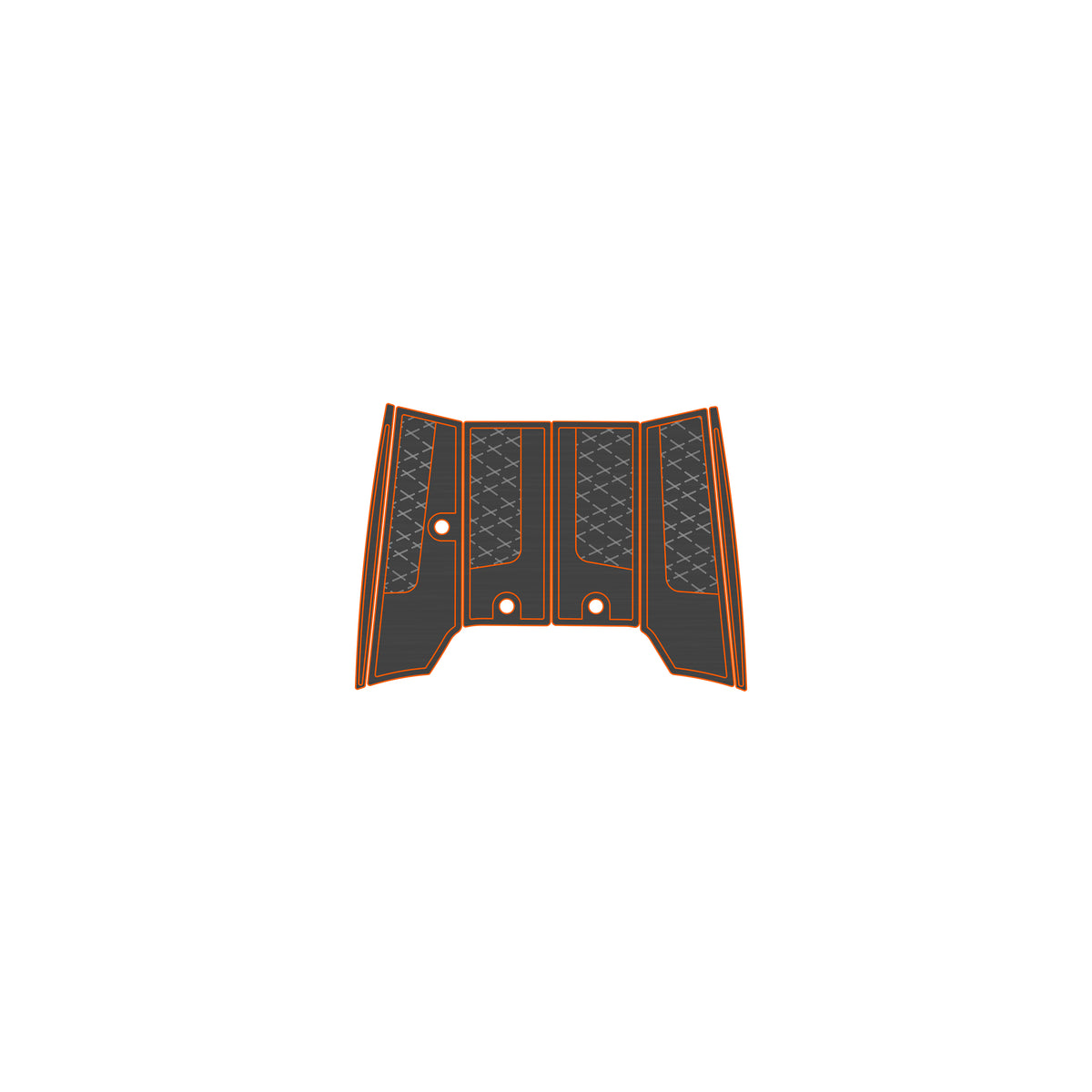 Ulta-Mat by Hennessey Outdoors - NITRO 2023 Z21XL BELT LINE GHOST full boat