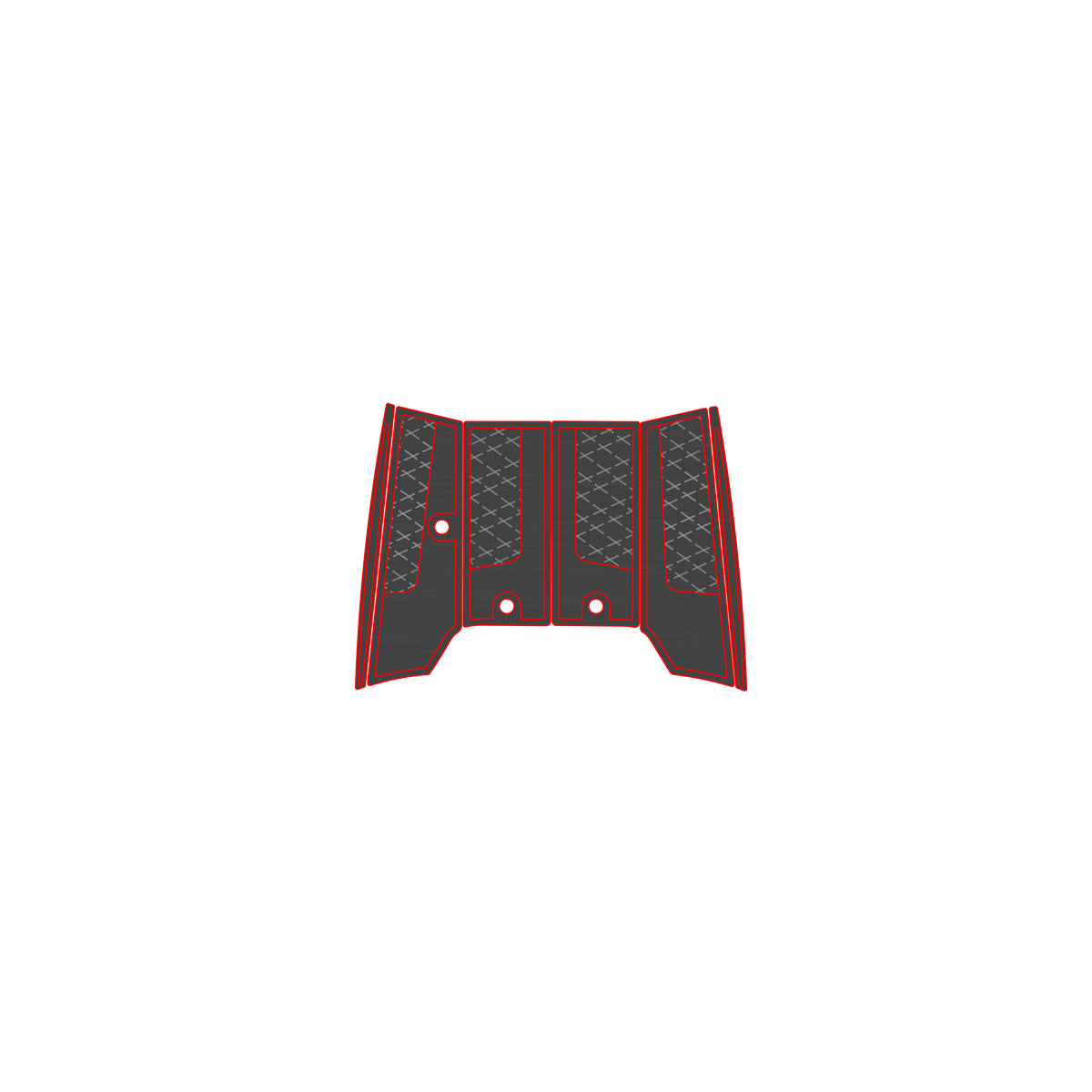 Ulta-Mat by Hennessey Outdoors - NITRO 2023 Z21XL BELT LINE GHOST full boat