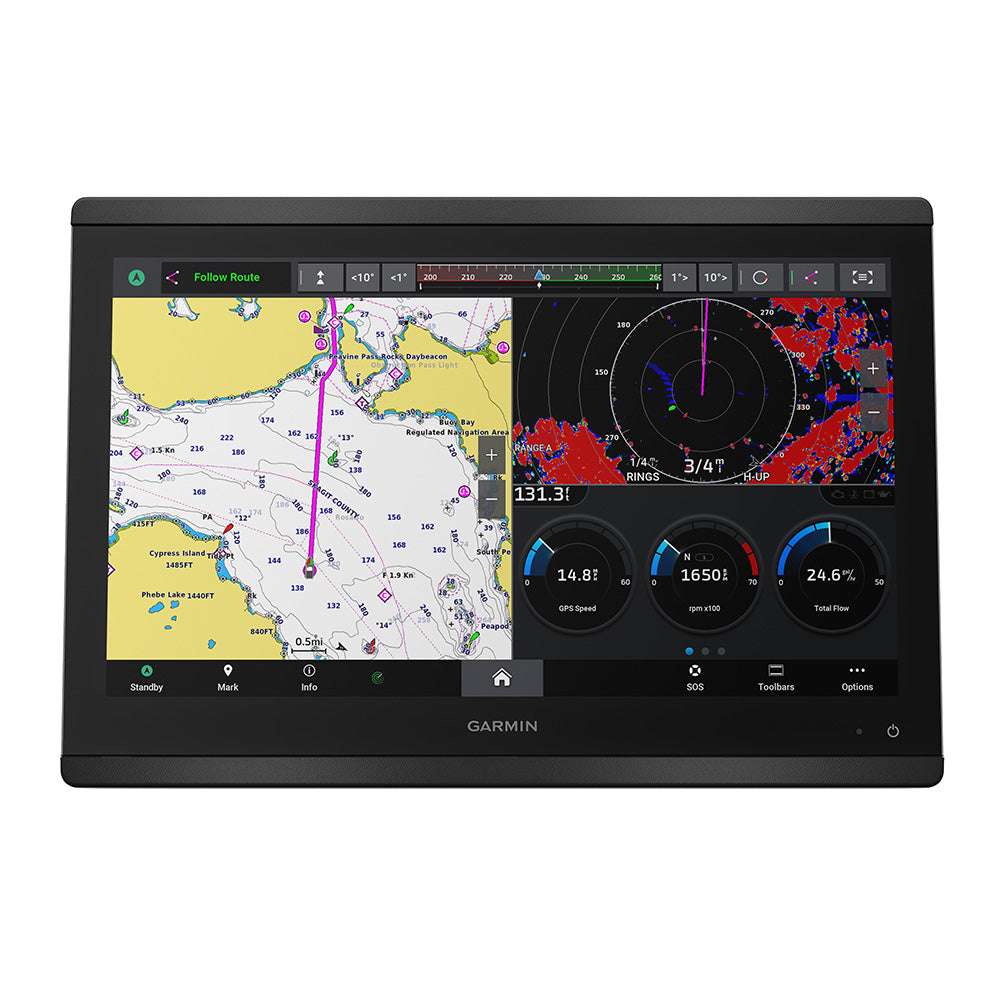 GARMIN GPSMAP 8616 CHARTPLOTTER GN+ – Hennessey Outdoor Electronics
