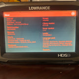 LOWRANCE HDS 9 GEN 3 touch