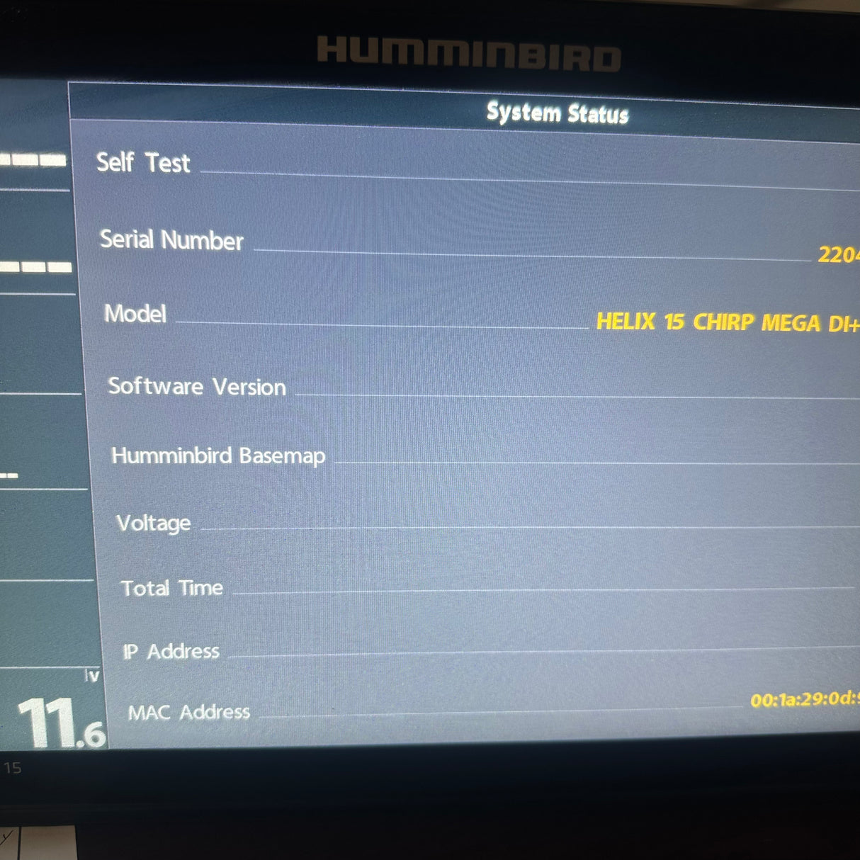 HUMMINBIRD HELIX 15 MDI