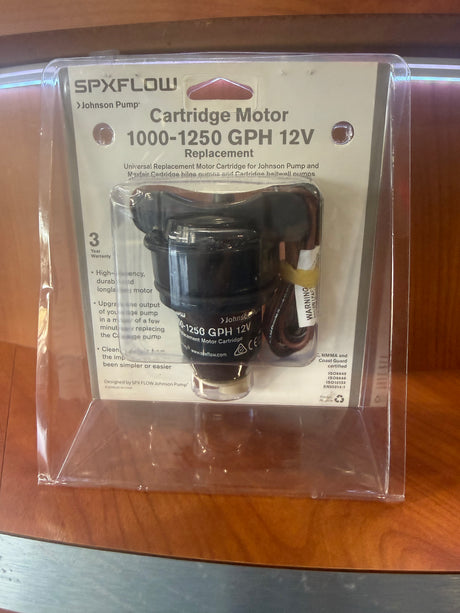 SPXFLOW JOHNSON PUMP CARTRIDGE MOTOR 1000-1250 GPH 12V