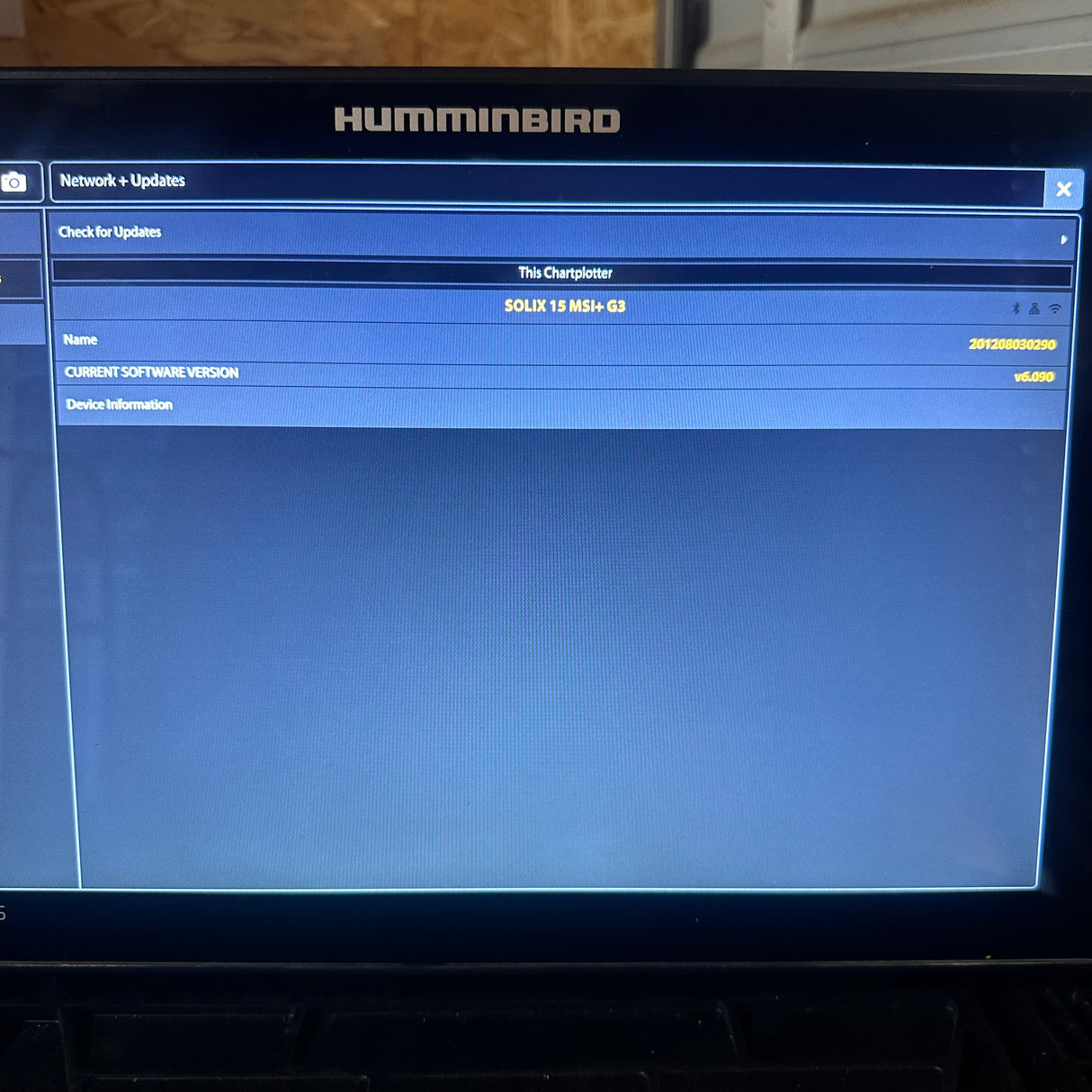 HUMMINBIRD SOLIX 15 MSI G3
