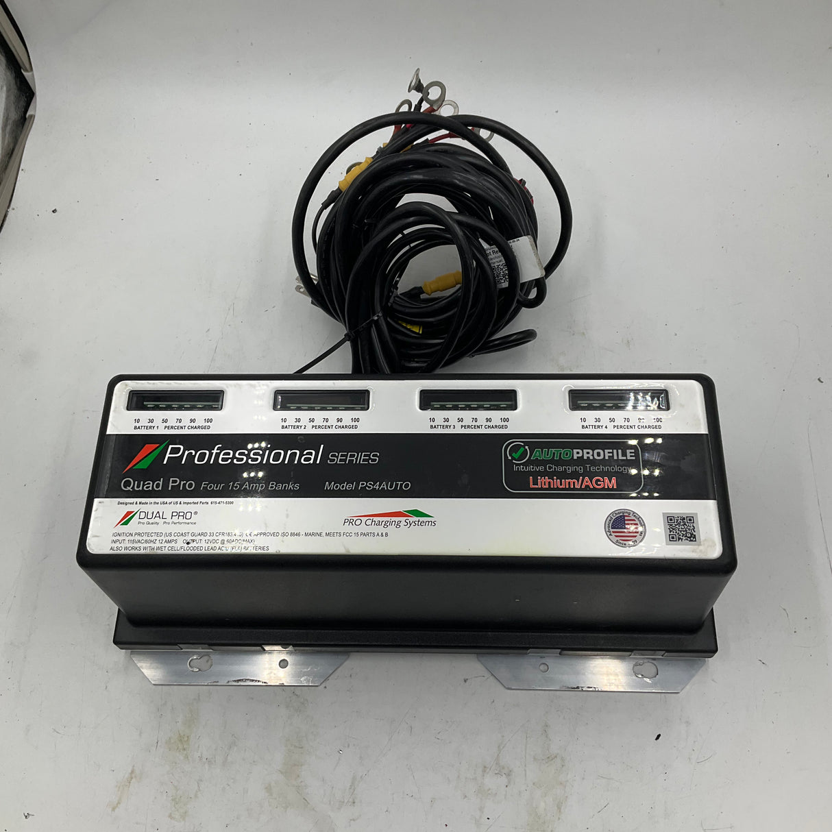 Dual Pro 4-Bank Charger