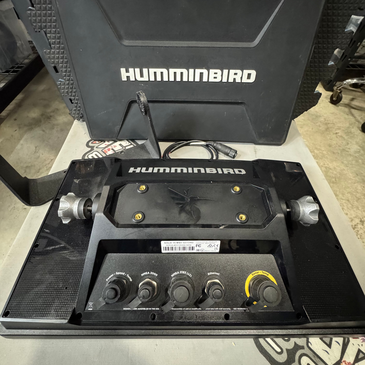 HUMMINBIRD SOLIX 15 MSI G4N CHO - USED