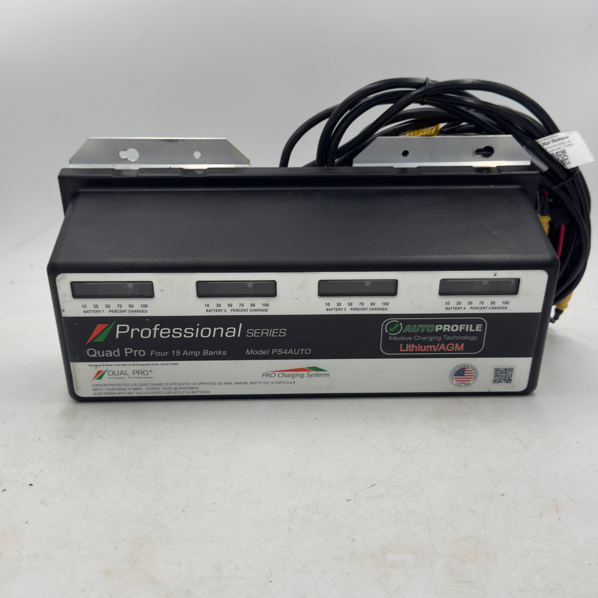 DUAL PRO Professional series 4 bank charger