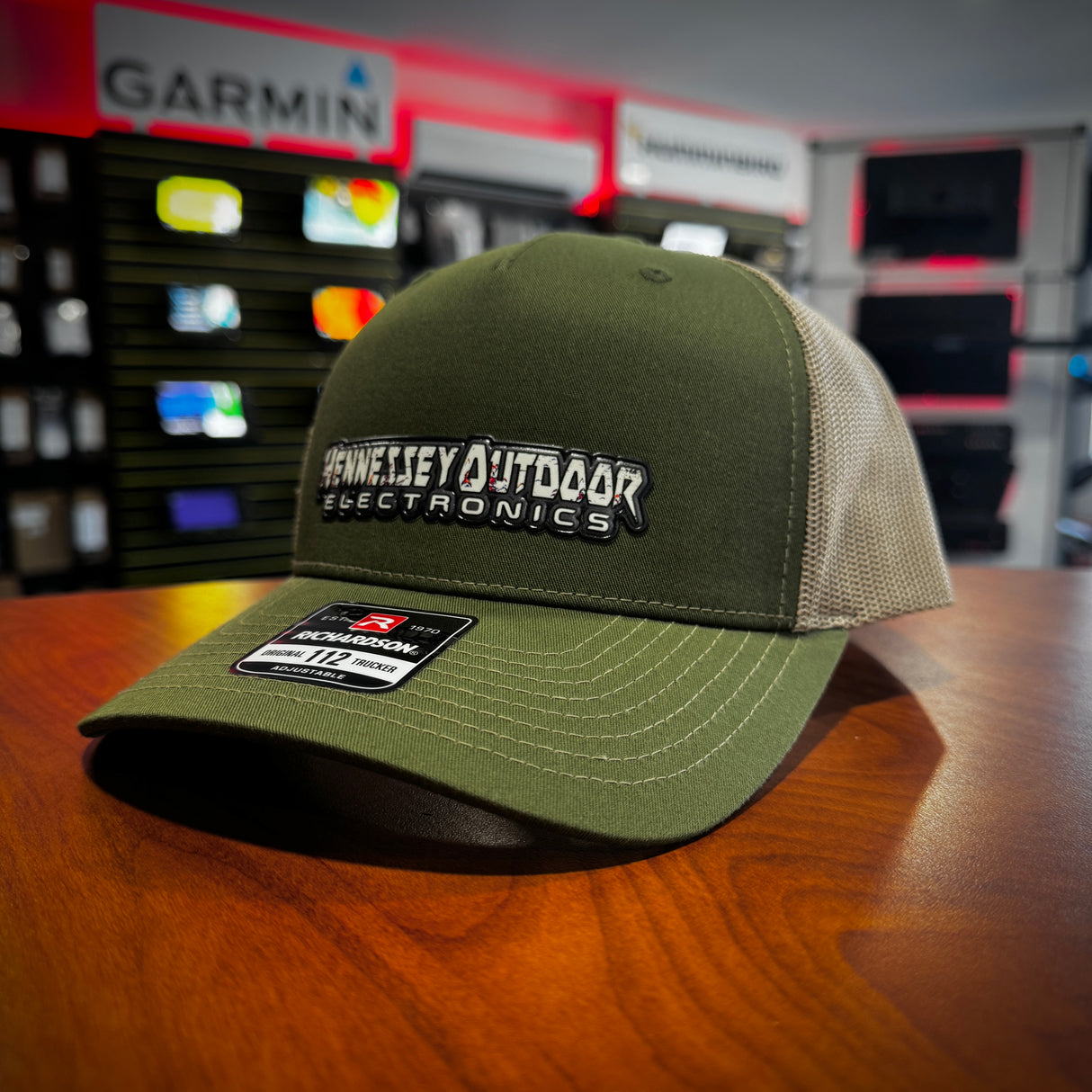 H.O.E Classic Hat - OLIVE AND TAN
