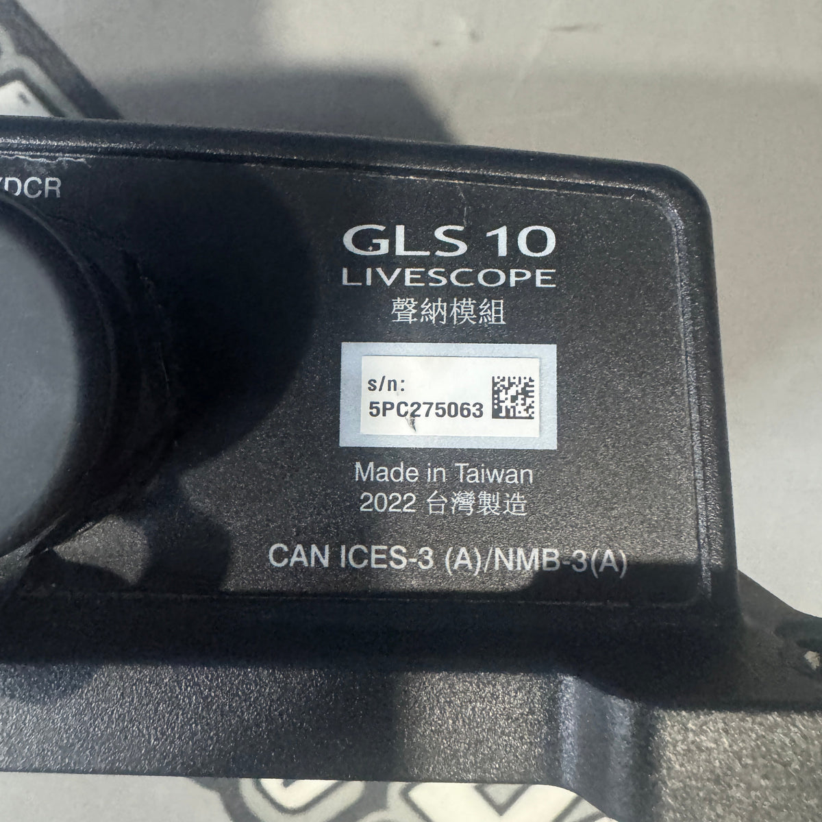 GARMIN GLS 10 BLACK BOX W/ POWER WIRE AND ETHERNET CABLES