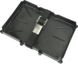 SEACHOICE SEACHOICE 22053 BATTERY TRAY W/STRAP & STAINLESS-STEEL BUCKLE, 24/CS