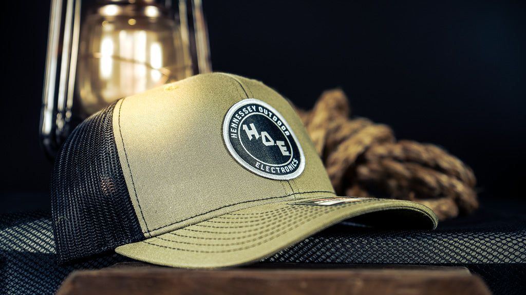 H.O.E Classic Hat - Loden Green with Black — Hennessey Outdoor Electronics