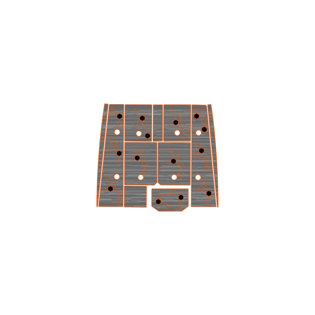 Ulta-Mat by Hennessey Outdoors - BASSCAR 2021 22 JAQUAR full boat