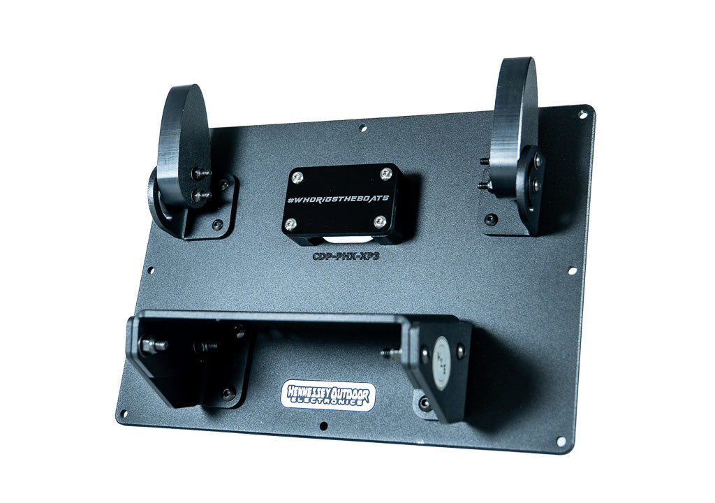 N H.O.E. SINGLE CONSOLE MOUNT SYSTEM - PHOENIX 3" GAUGE 13.125"W X 9.125"H