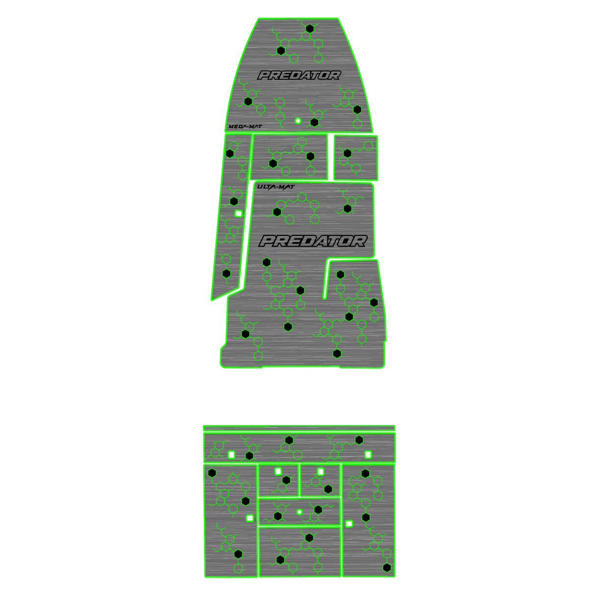 Ulta-Mat by Hennessey Outdoors - PREDATOR 1990 XL 200 Full Boat