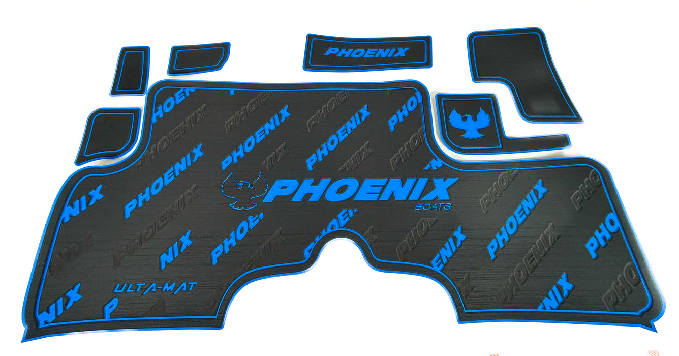Ulta-Mat Phoenix 721 Pro XP Cockpit and Bonus Pads in Black/Blue PHX Pattern