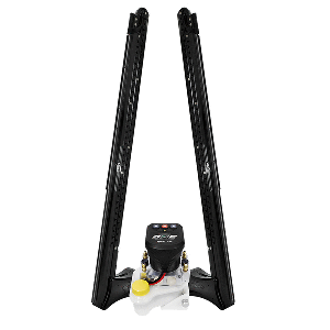 POWER-POLE BLADE ONE PUMP BLS SHALLOW WATER ANCHOR SYSTEM - 10' - DUAL BLADE - BLACK