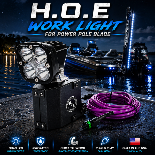 Power Pole Blade Work Light