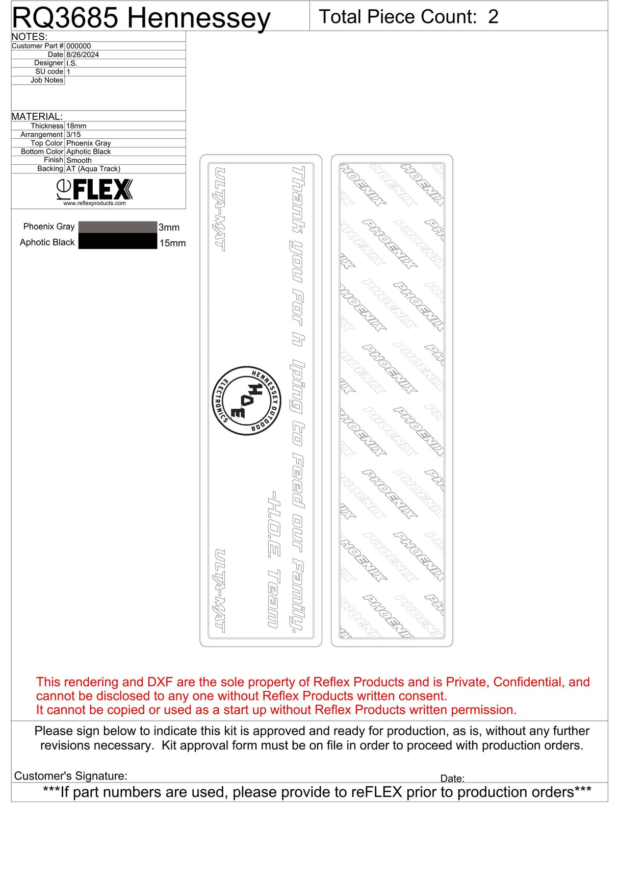 H.O.E ULTA-MAT RIGGING PAD