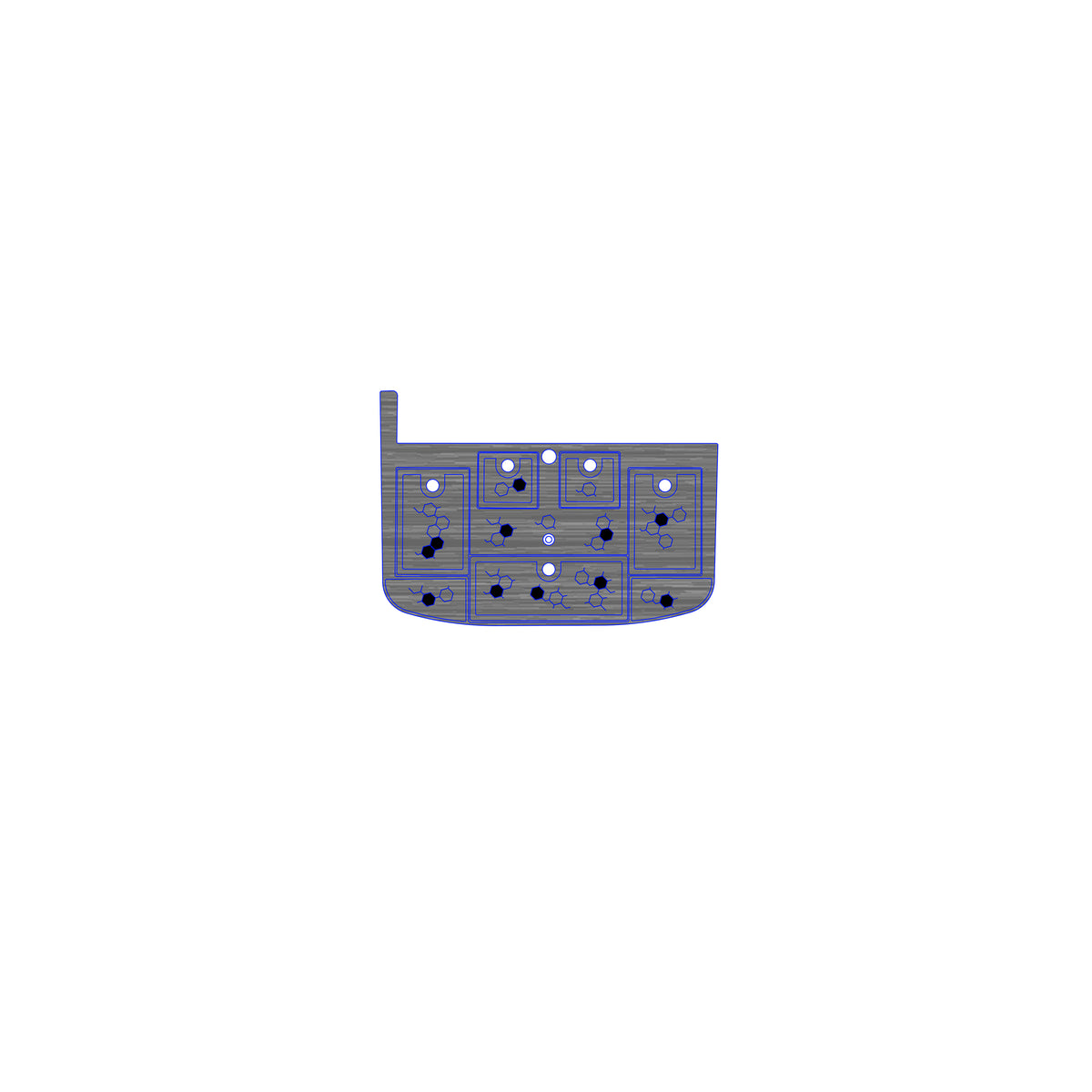 Ulta-Mat by Hennessey Outdoors - NITRO 2023 Z21XL BELT LINE DNA full boat