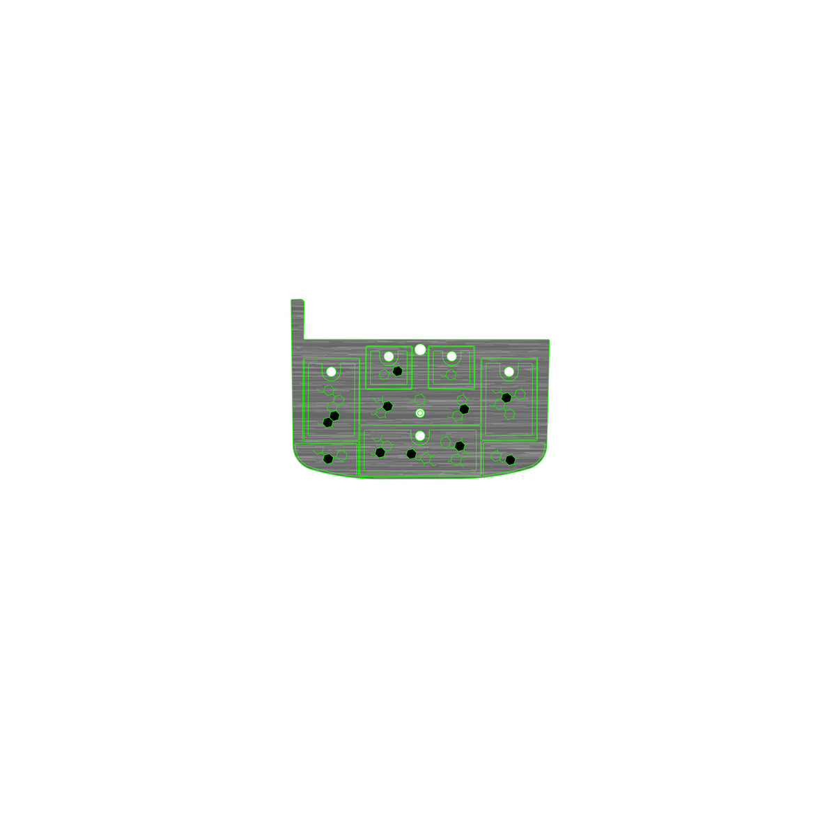 Ulta-Mat by Hennessey Outdoors - NITRO 2023 Z21XL BELT LINE DNA full boat