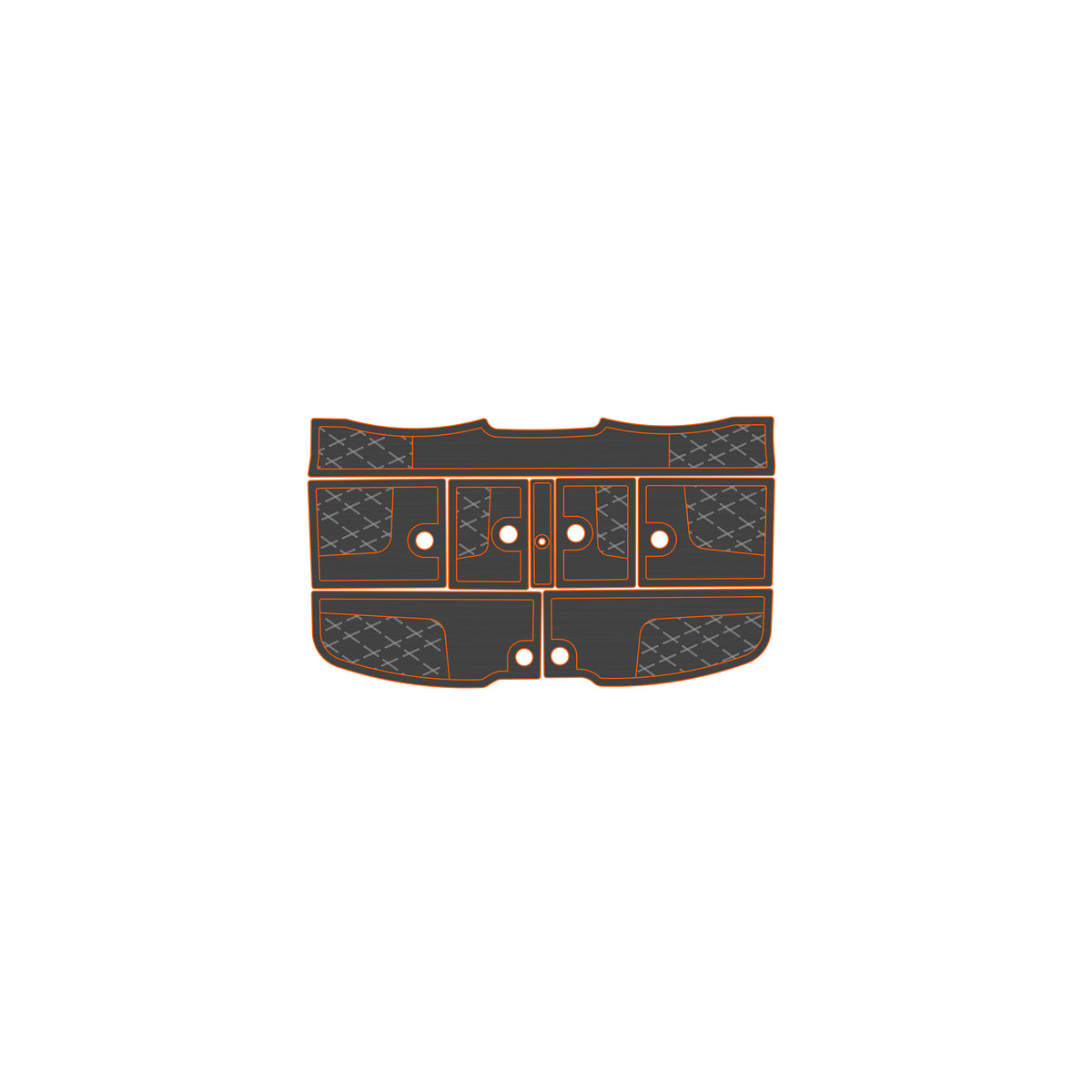 Ulta-Mat by Hennessey Outdoors - SKEETER 2022 FXR20 BELT LINE GHOST full boat