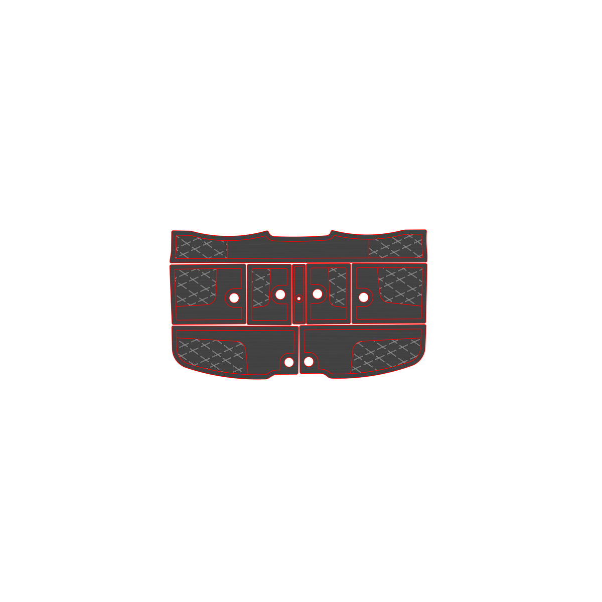 Ulta-Mat by Hennessey Outdoors - SKEETER 2022 FXR20 BELT LINE GHOST full boat