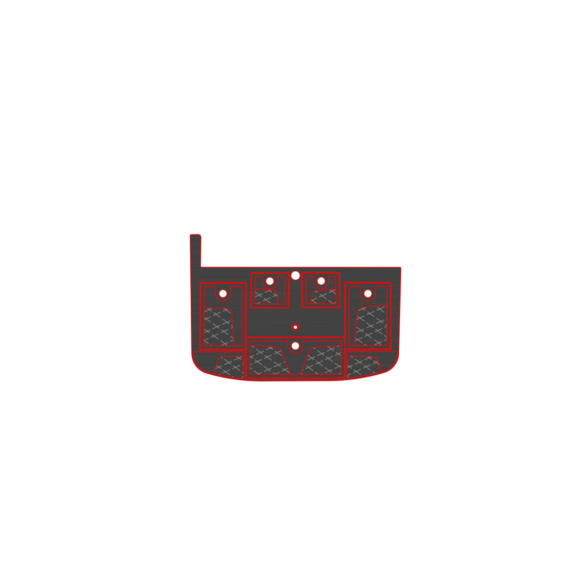 Ulta-Mat by Hennessey Outdoors - NITRO 2023 Z21XL BELT LINE GHOST full boat