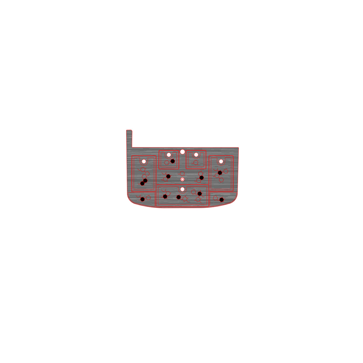 Ulta-Mat by Hennessey Outdoors - NITRO 2023 Z21XL BELT LINE DNA full boat