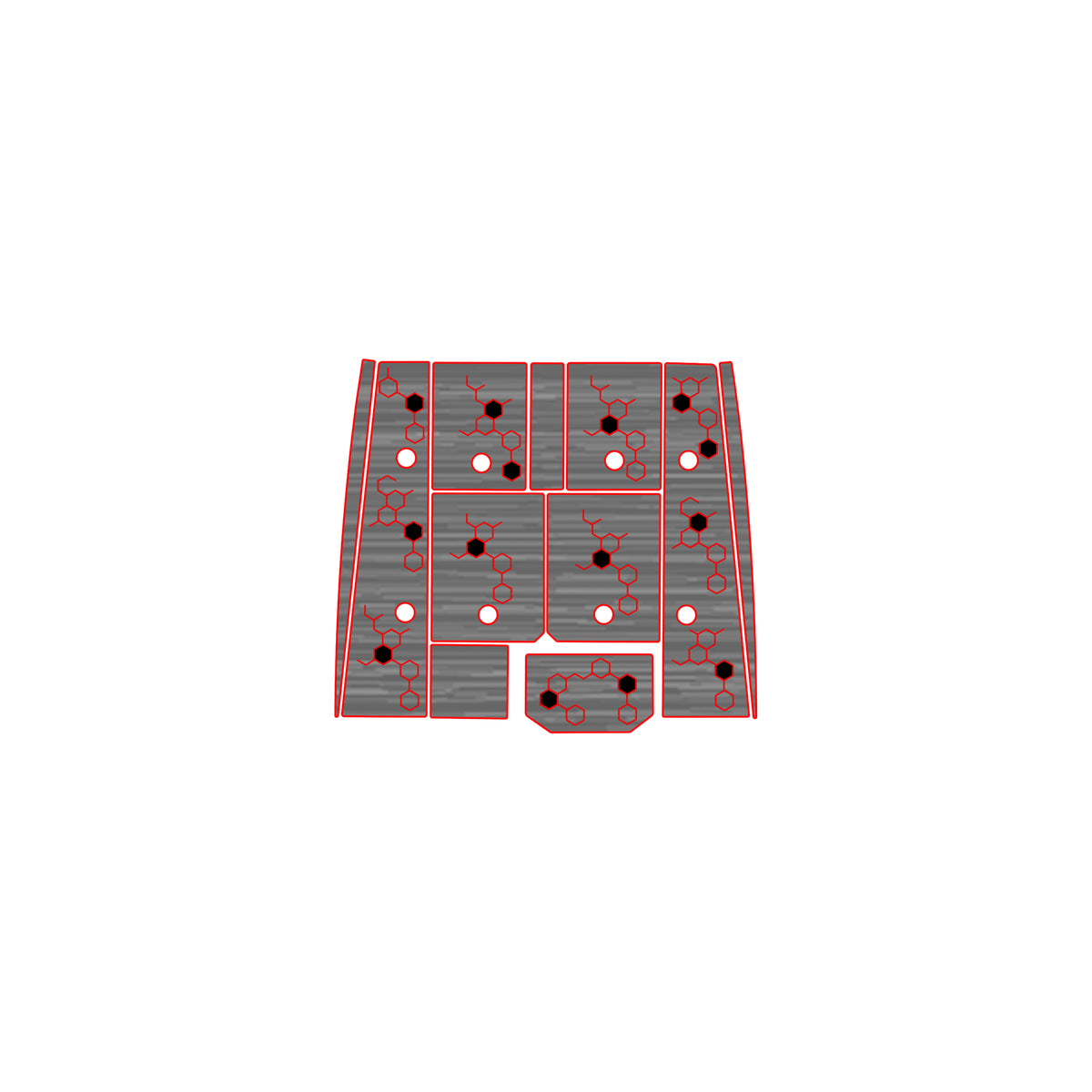 Ulta-Mat by Hennessey Outdoors - BASSCAR 2021 22 JAQUAR full boat