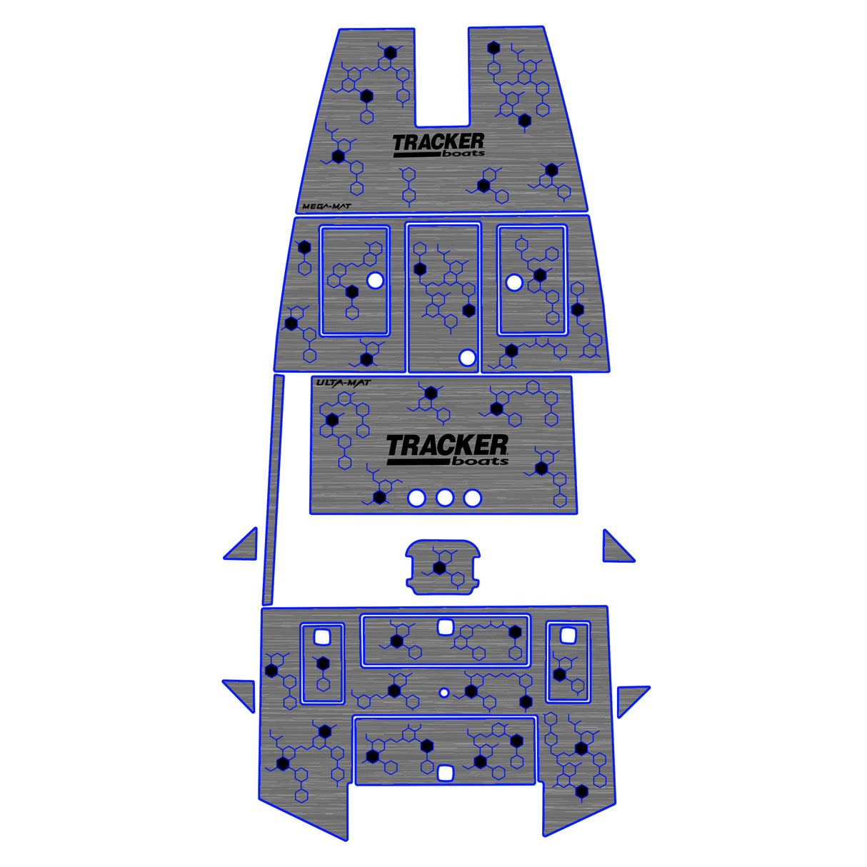 Ulta-Mat by Hennessey Outdoors - TRACKER 2016 PRO 175 TXW Full Boat