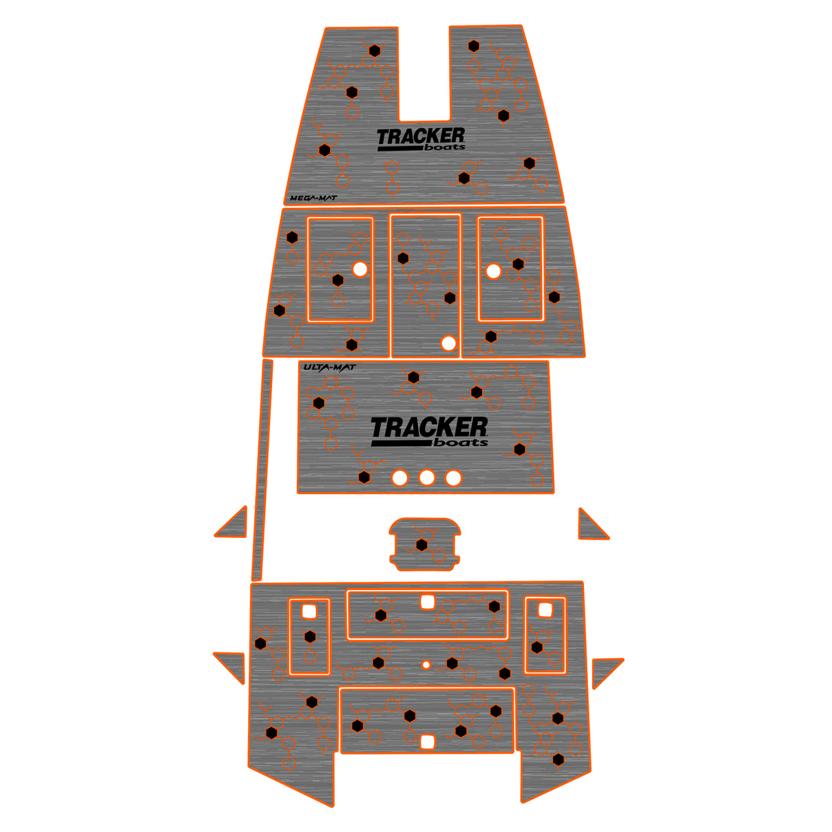 Ulta-Mat by Hennessey Outdoors - TRACKER 2016 PRO 175 TXW Full Boat