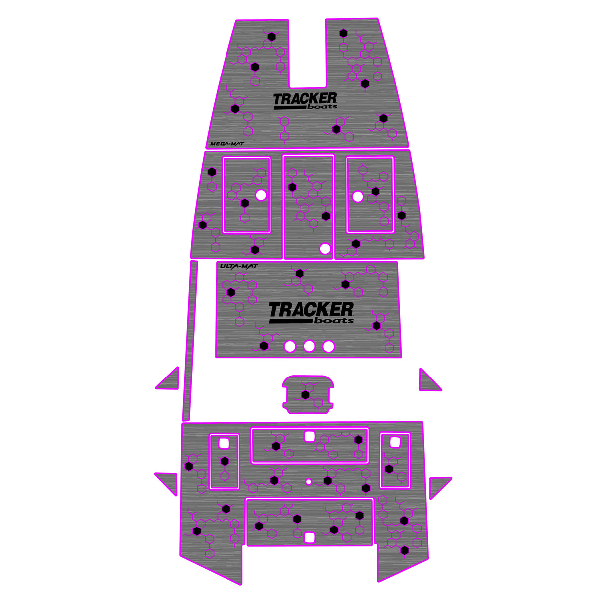 Ulta-Mat by Hennessey Outdoors - TRACKER 2016 PRO 175 TXW Full Boat